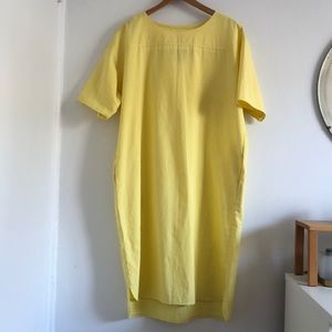 Oversized yellow dress (OS)